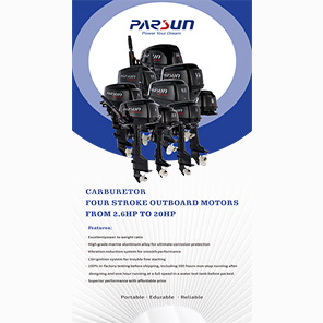 2.6HP-20HP 四冲程化油器舷外马达